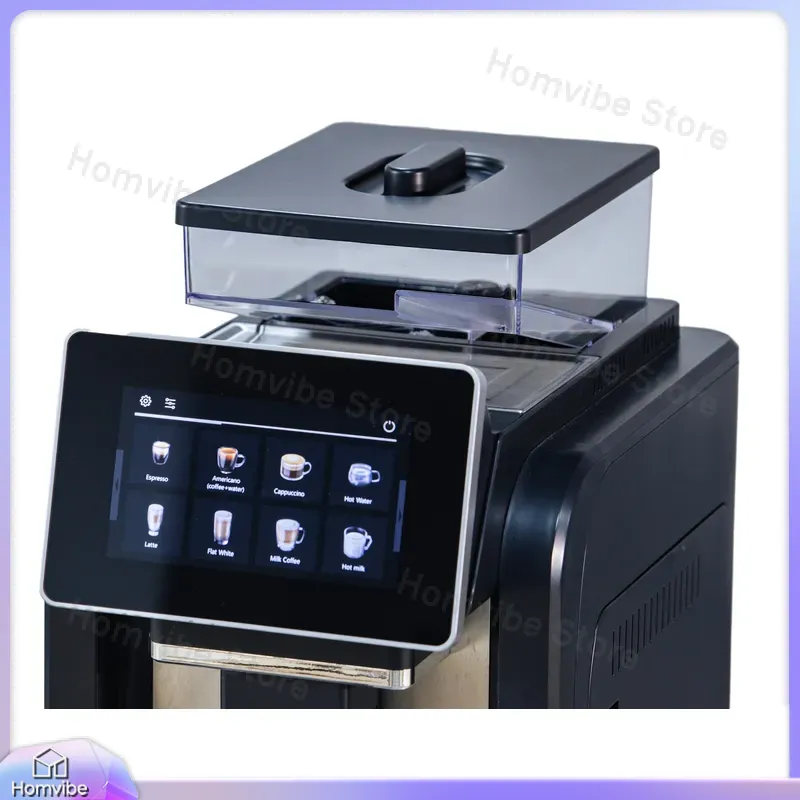 Commercial Kitchen Machinery - Professional Touch Screen Automatic Espresso Machine