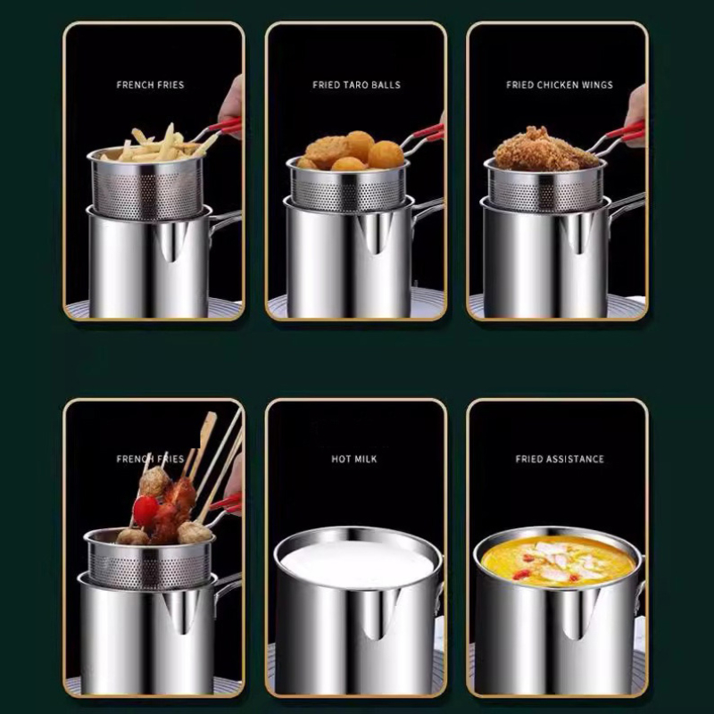 304 Stainless Steel Deep Fryer - đánh giá và giá Commercial Kitchen Cooking