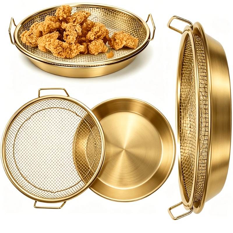 Gold Heavy Duty Deep Fryer Rac - đánh giá và giá Commercial Kitchen Cooking