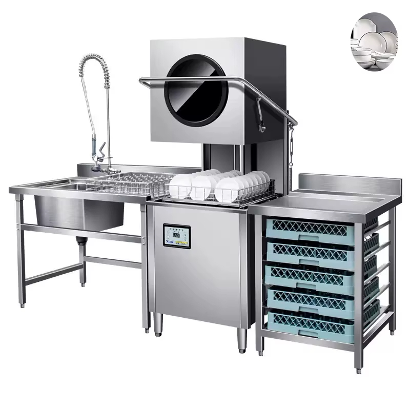 Custom Fast Cycle Commercial H - đánh giá và giá Commercial Kitchen Dishwasher