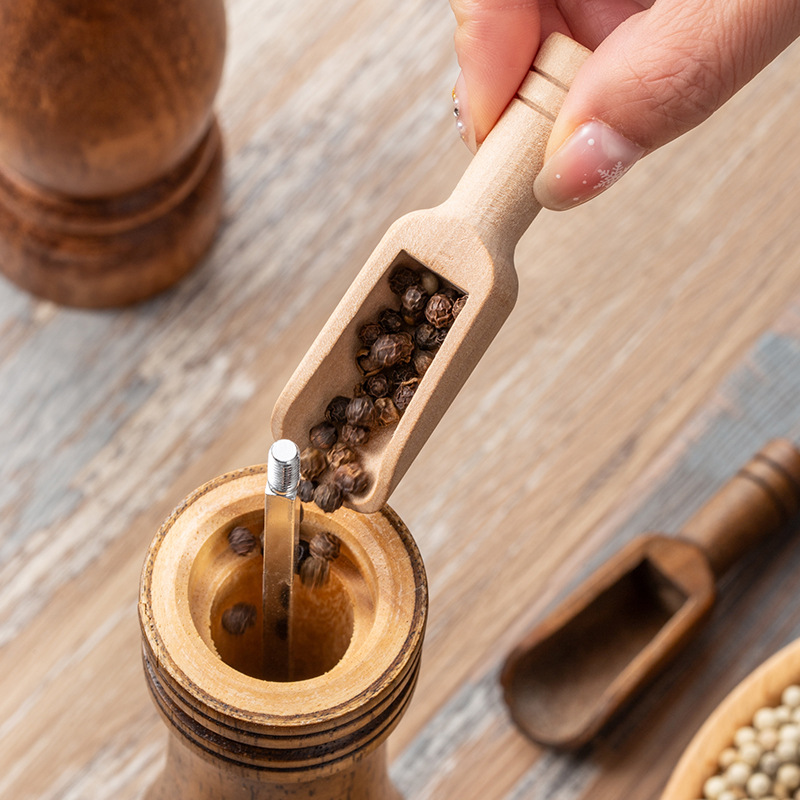2/5PCS Wooden Coffee Scoop Set - đánh giá và giá Commercial Kitchen Cooking