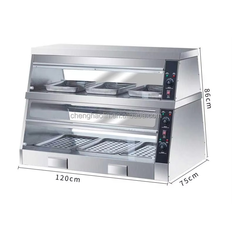 Food Heating Hamburger Fried C - đánh giá và giá Commercial Kitchen Machinery