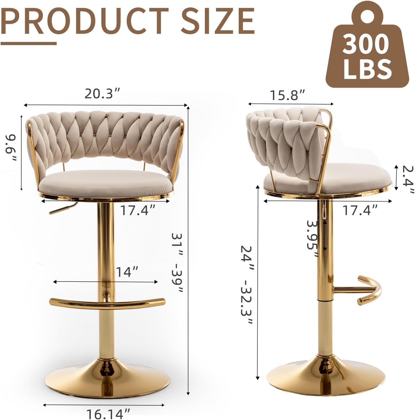 Beige Velvet Bar Stools Set of - đánh giá và giá Commercial Kitchen Set
